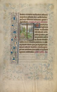 A Cross in a Landscape av Willem Vrelant